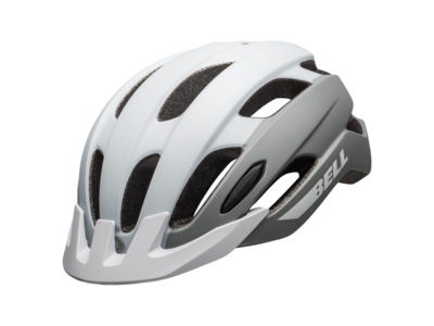 BELL TRACE HELMET 54–61 cm MATTE WHITE/SILVER  click to zoom image