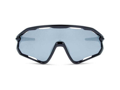 MADISON Code Breaker II Sunglasses - gloss black / silver mirror click to zoom image