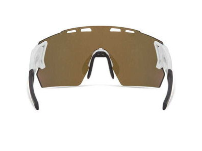 MADISON Stealth Glasses - 3 pack - gloss white / fire mirror / amber & clear lens click to zoom image